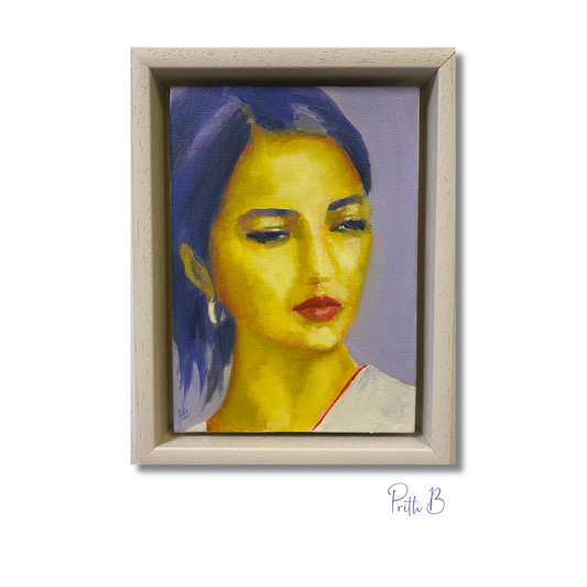 'Woman in white shirt'